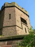 Historische Rheinbruecke bei Wesel