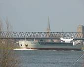 Alte "Behelfsbrücke nach dem Krieg" in Wesel