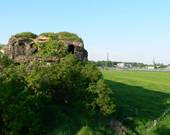 Historische Rheinbruecke bei Wesel