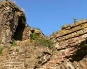 Historische Rheinbruecke bei Wesel